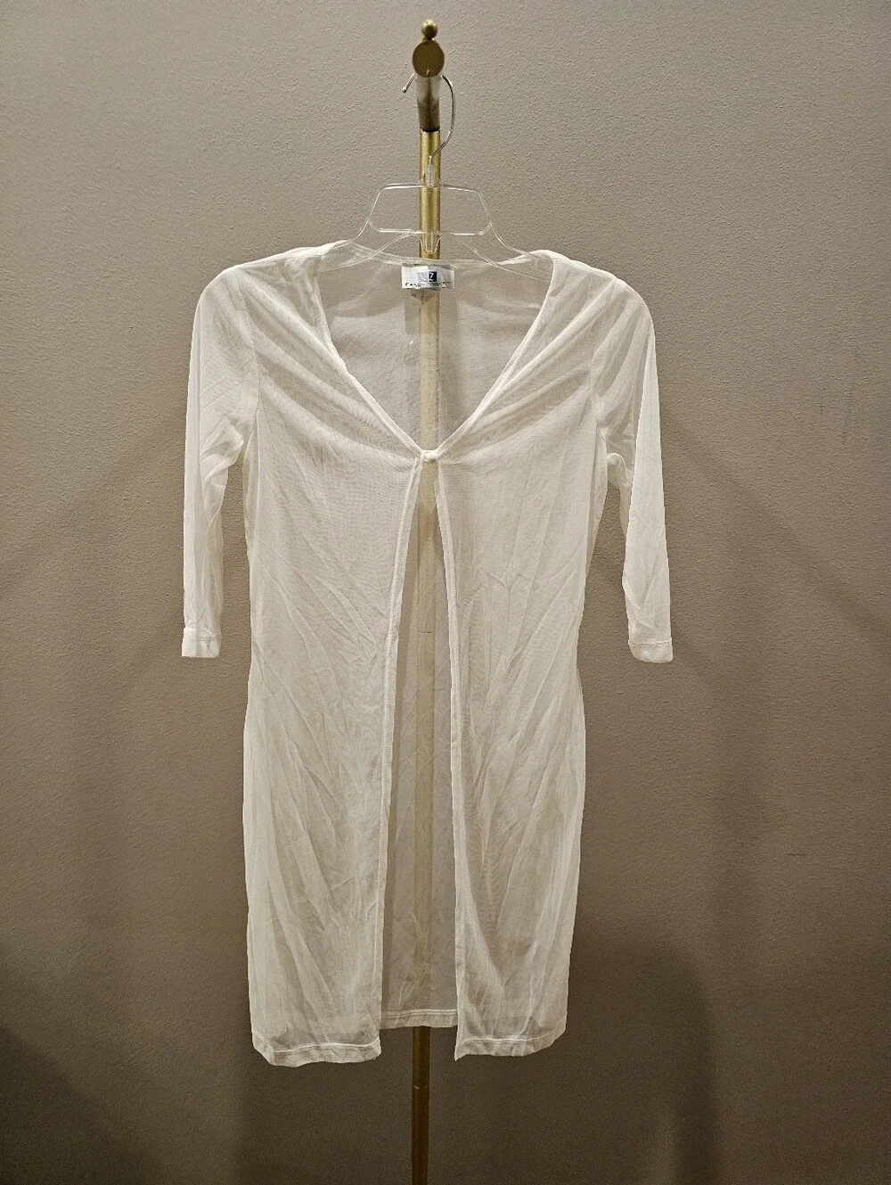 Vintage Candy Rocket Sheer White Cover-Up